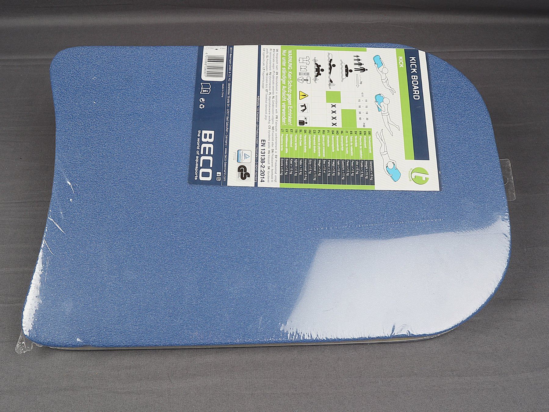 Bouées: BECO Kick Board Schwimmbrett Blau – Neuf avec emballage d'origine à Steinen par Restwert_Steinen 1