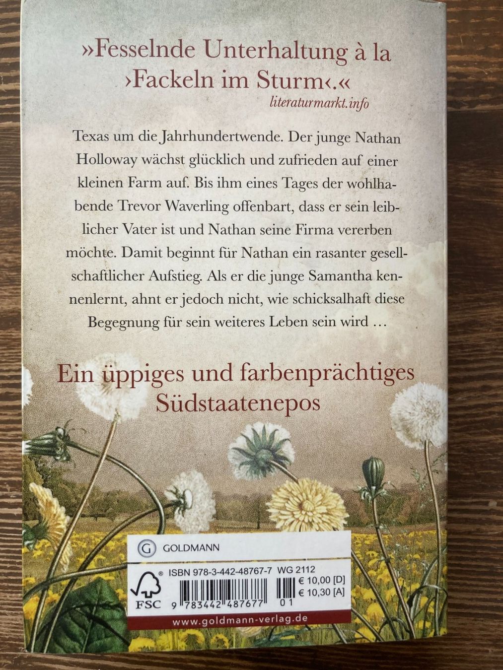 Libri: Sturmtage - Leila Meacham – Usato da Wohlen AG venduto da benjaminblack73 1