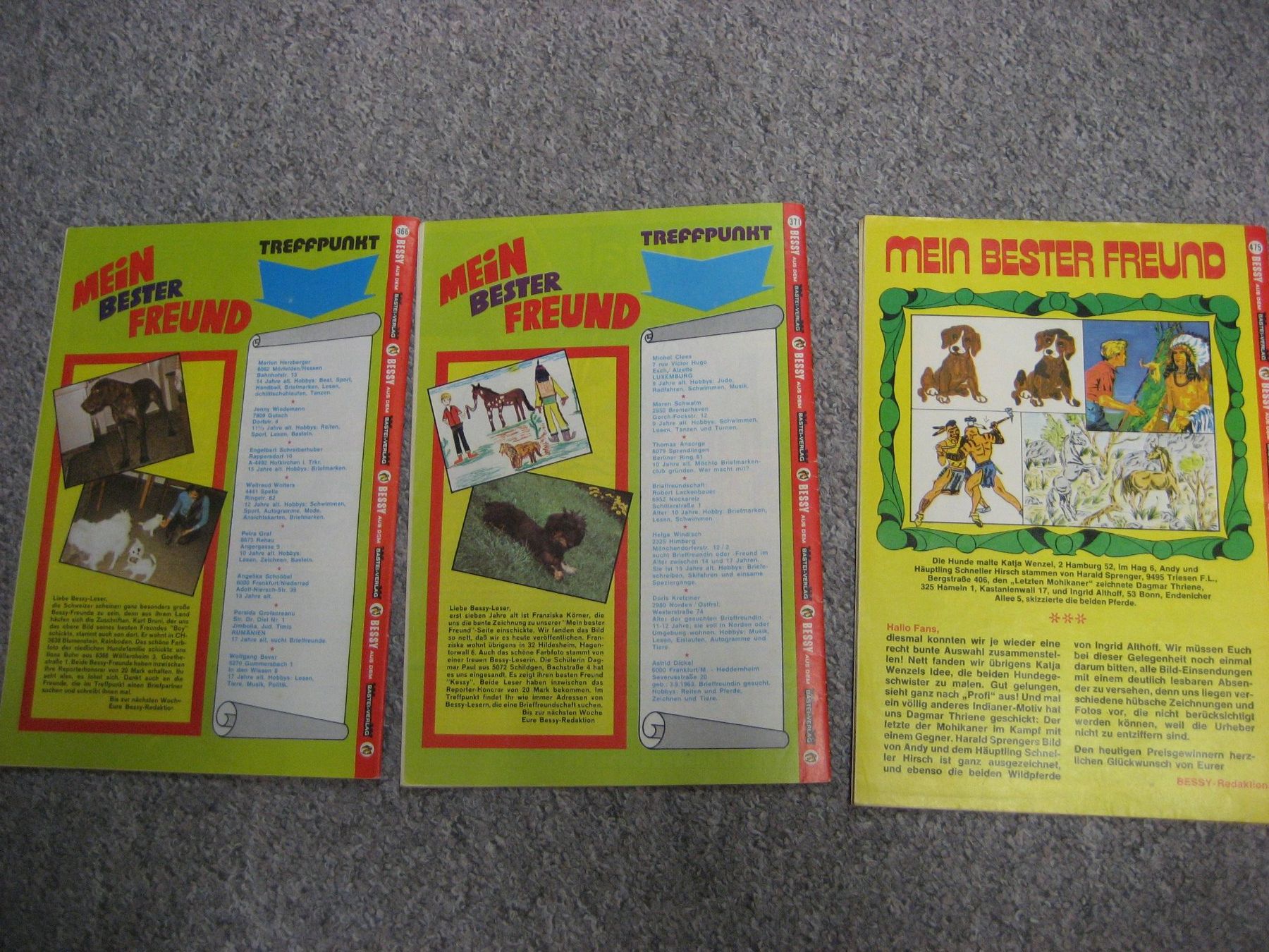 Comics: 3 Bessy Comics – Gebraucht aus Bottighofen von Spiderman61 3