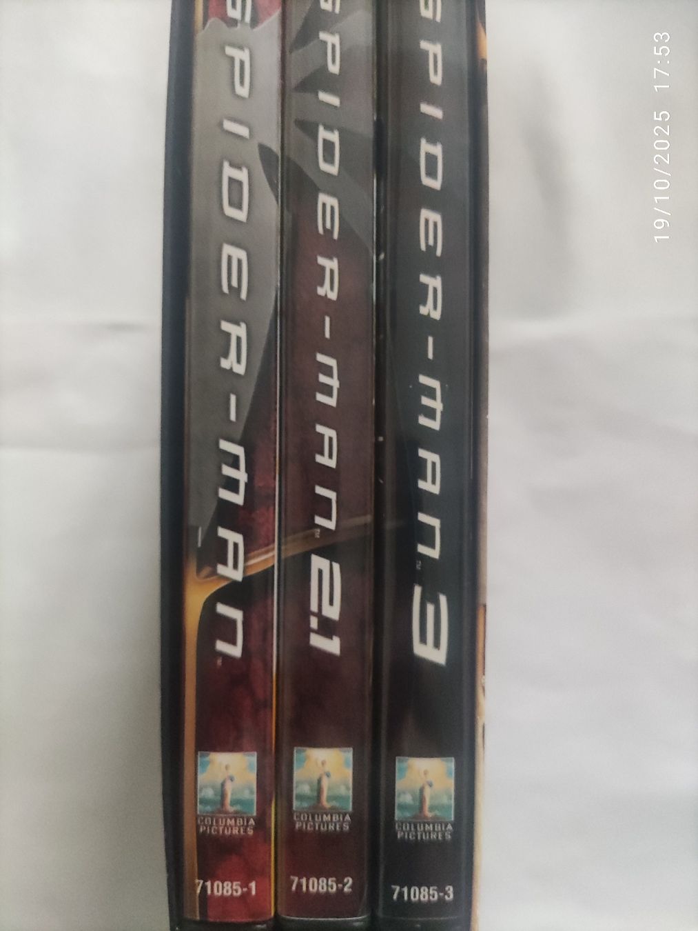 Tutti i DVDs: Spider-Man Trilogie (3DVDs) DVD – Usato da Basel venduto da Alacant 2