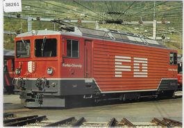 Furka-Obaeralp-Bahn (FO) Lokomotive für Autozüge