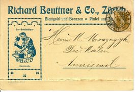 PK, Richard Beuttner & Co. Zürich / Blattgold und Bronzen