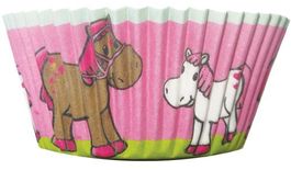 Muffin-Förmchen, Cupcake Cases - Pferd