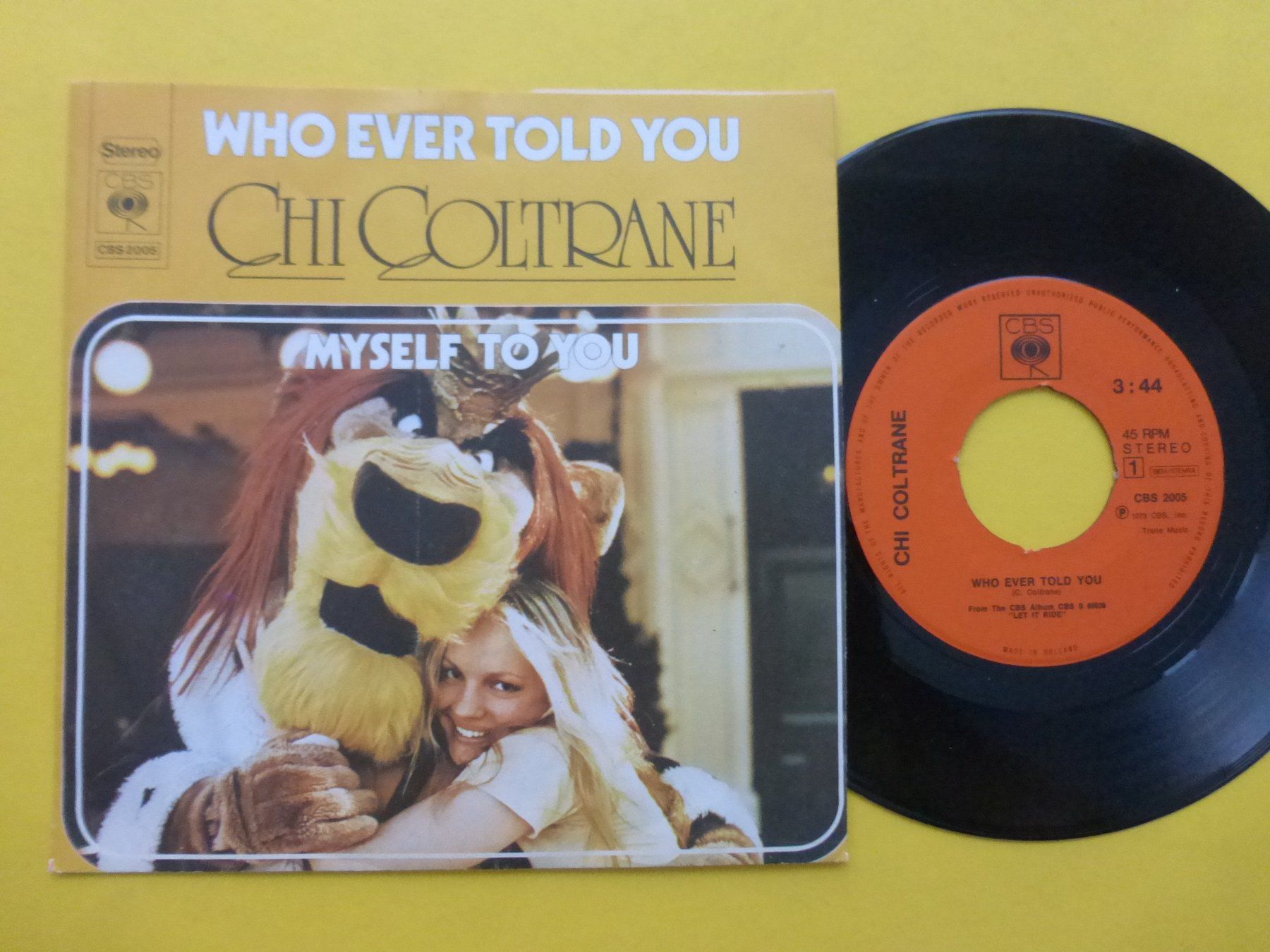 Schallplatten: Chi Coltrane – Who Ever Told You – Gebraucht aus Zürich von Swiss57