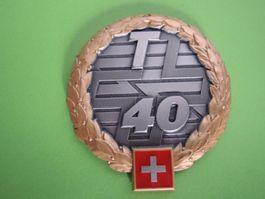 Schweizer Armee Emblem für Béret in sehr schönem Zustand