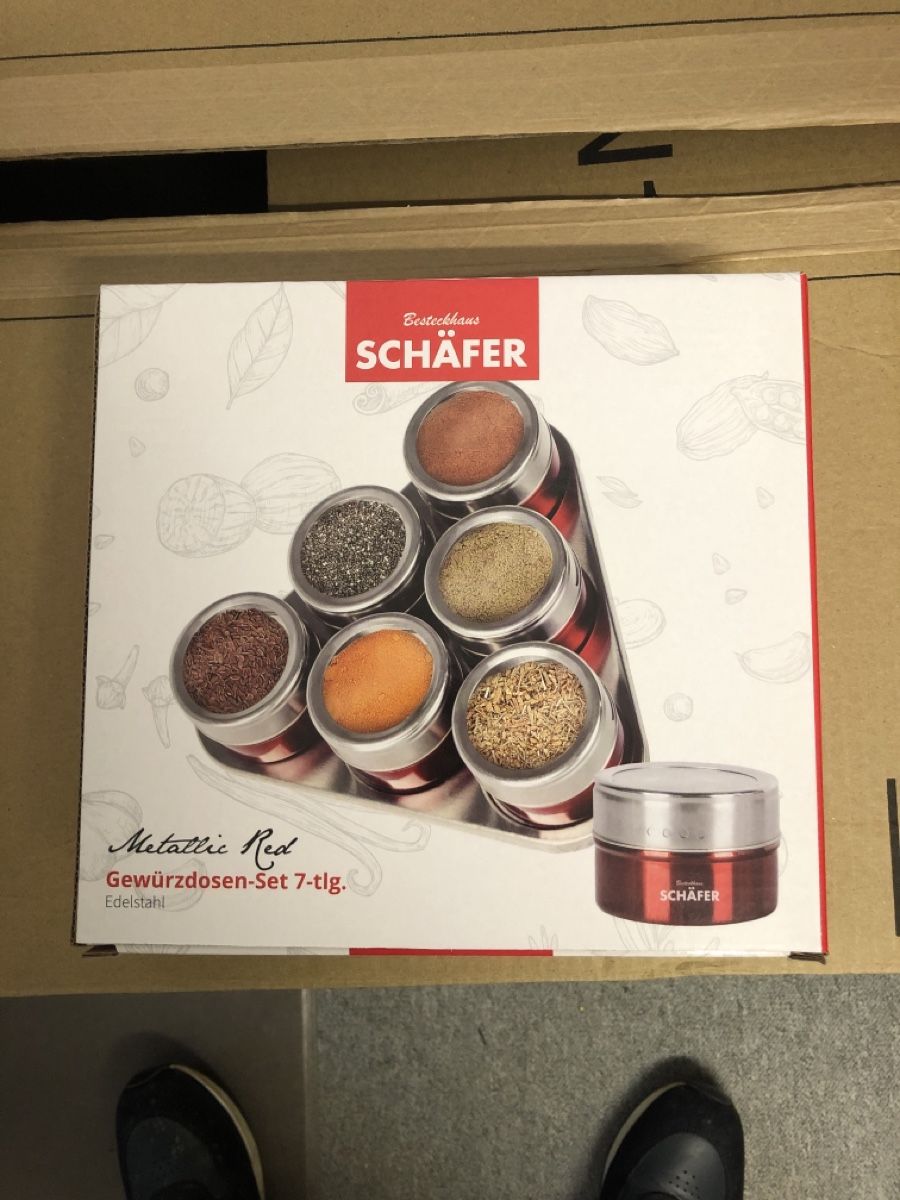 Behälter & Ähnliches: Gewürzdosen Schäfer – Neu und originalverpackt aus Abtwil sg von Kueng.MultiOutlet