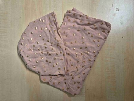 Mütze und Schlauchschal rosa Punkte neuwertiger Zustand