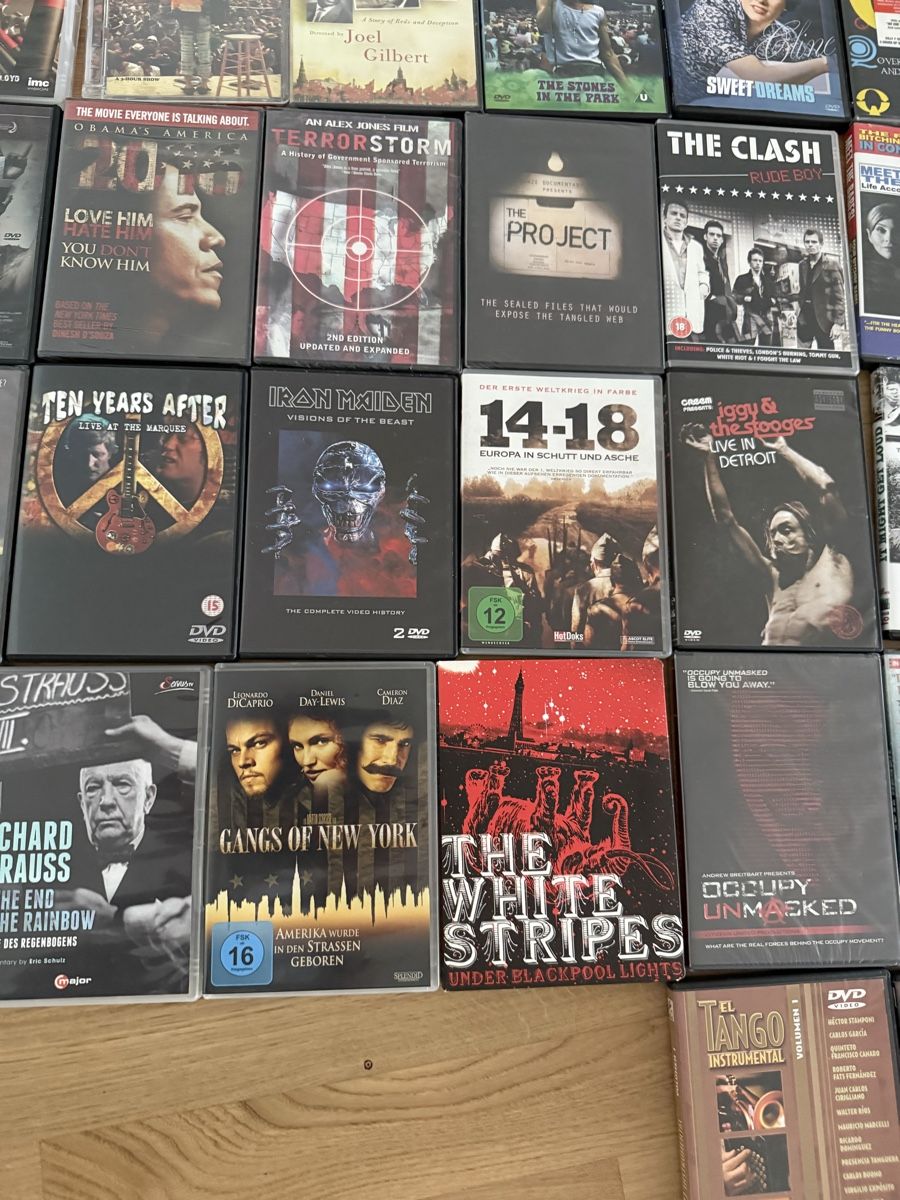 Alle DVDs: DVD-Sammlung Pink Floyd Rolling Stones Iron Maiden – Gebraucht aus Goldach von Messerguru 4