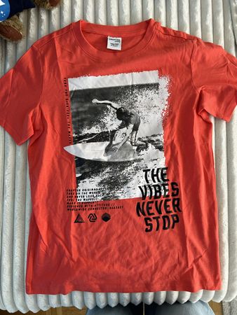  SHIRT PEACH NEU GR 146/152 SURFER