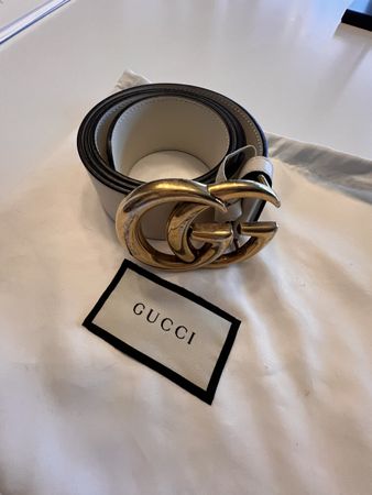 Gucci Gürtel beige