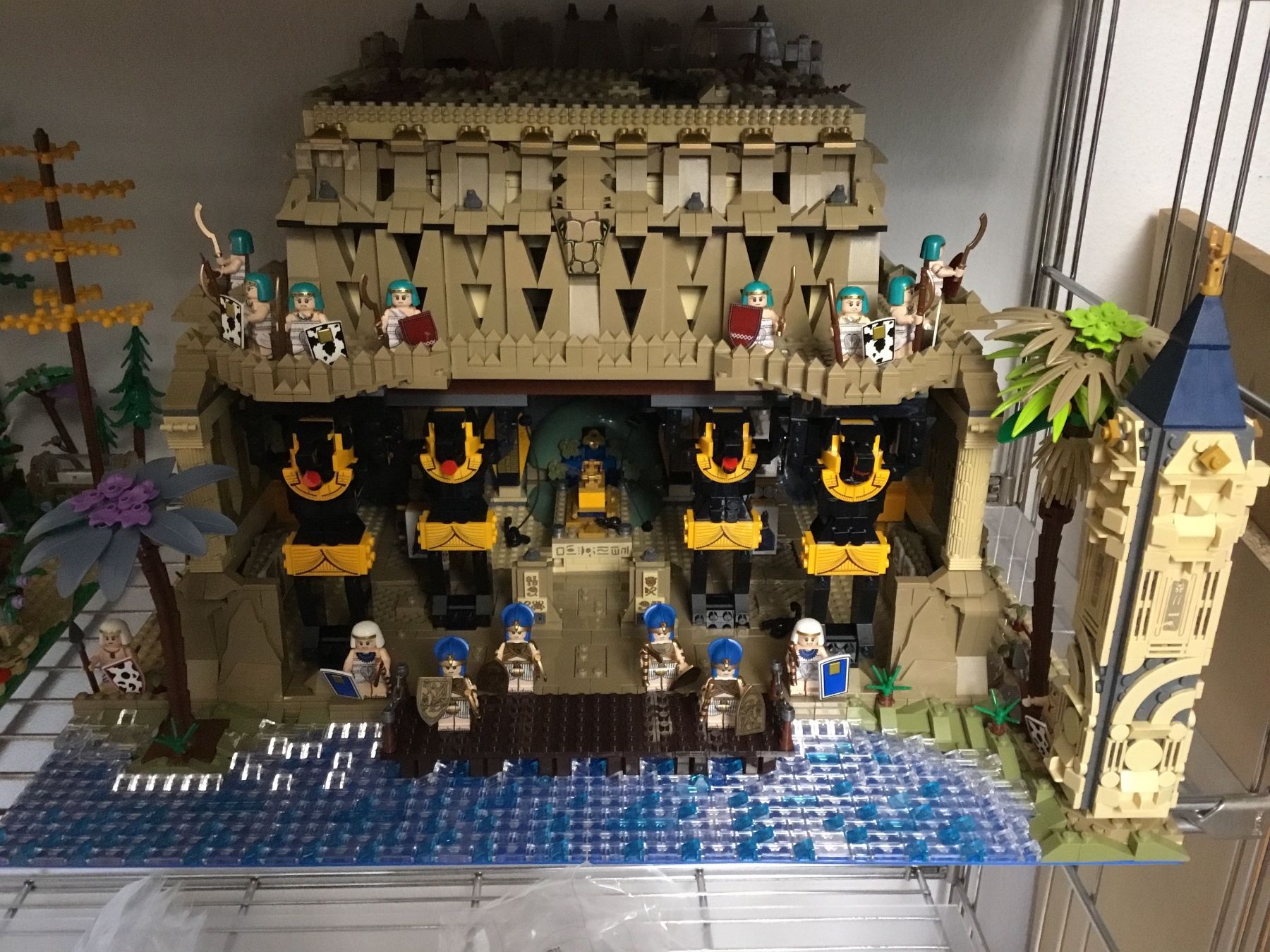 Lego Kit di costruzioni: Lego Tempel Pyramide Pharao MOC – Nuovo (secondo la descrizione) da Basel venduto da Hampe1555