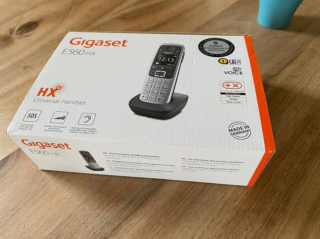 Telefone: Senioren-Festnetztelefon E560HX CAT-iq – Gebraucht aus Brugg AG von FlowerStreet 2