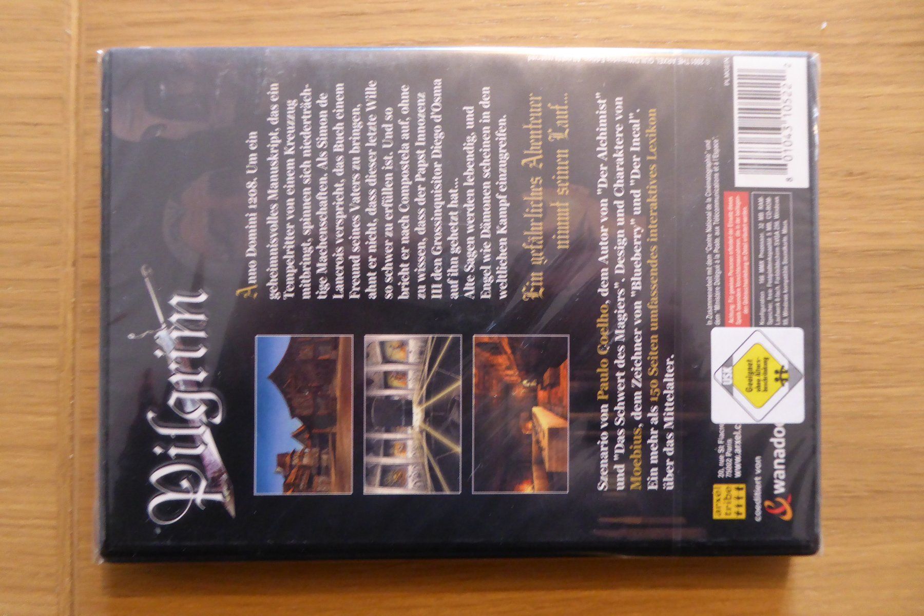 Giochi: PC Game Pilgrim Paulo Coelho & Moebius Adventure OVP – Nuovo e nell'imballaggio originale da Allschwil venduto da Summelsarium 2