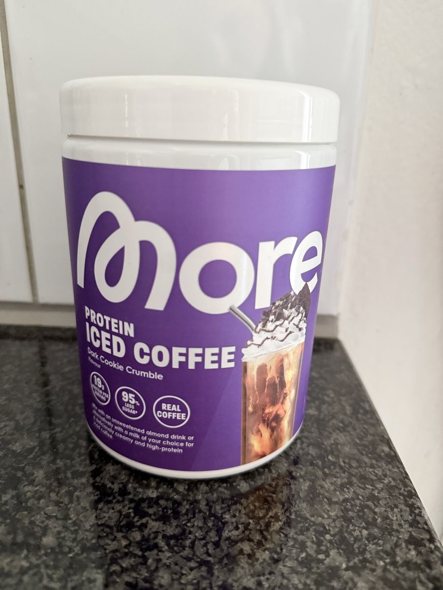 More Nutrition Lebensmittel & Spezialitäten: More Iced Coffee Dark Cookie Crumble – Gebraucht aus Schlieren von tub_9jm7