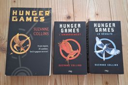 Hunger games de Suzanne Collins serie complète de trois tome