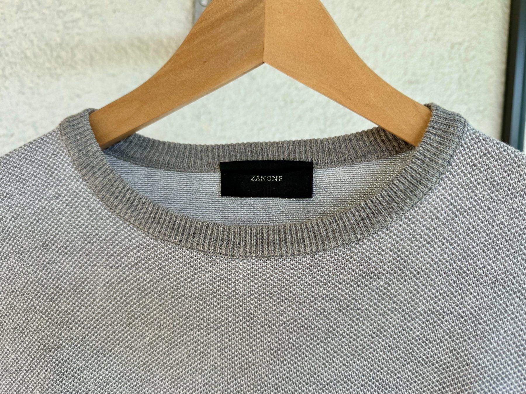 Eleventy Maglioni & Felpe: Pulli ZANONE Gr 48 Hellgrau Slowear – Usato da Männedorf venduto da LTMCS 1