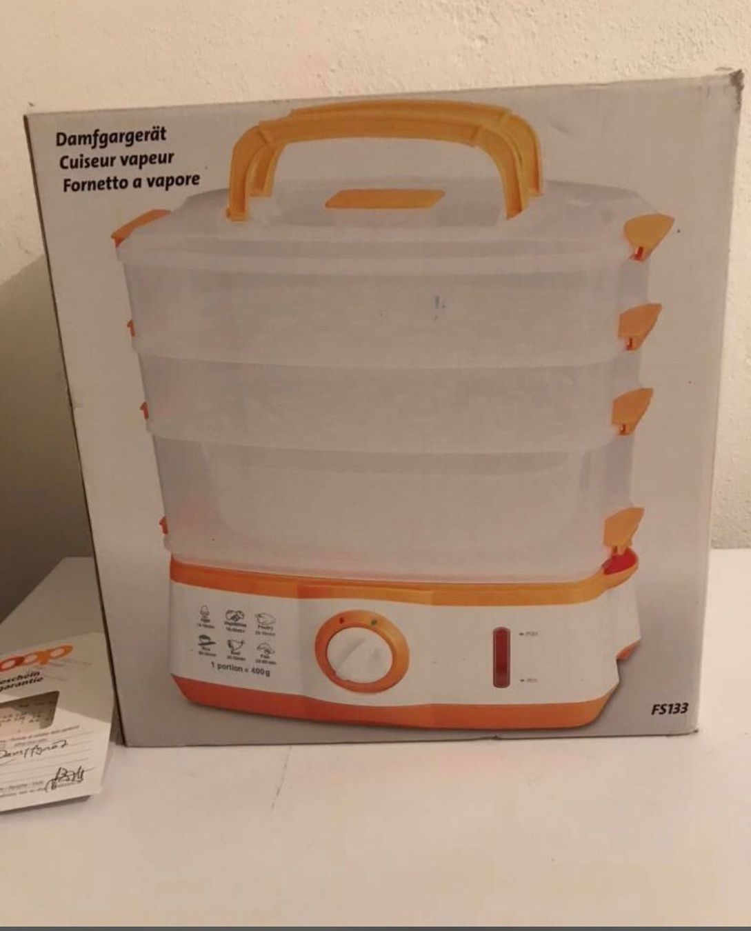 Appareils de cuisine: Dampfgargerät Steamer   Neu – Neuf avec emballage d'origine à Frauenfeld par berk39