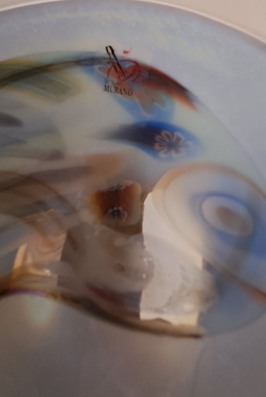 Murano Servierplatten: Sehr schöne Schale aus Muranoglas – Gebraucht aus Wallisellen von monbijoux009 1