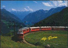 GR Alp Grüm - Bernina Bahn BB - RhB - Poschiavo - H. Steiner
