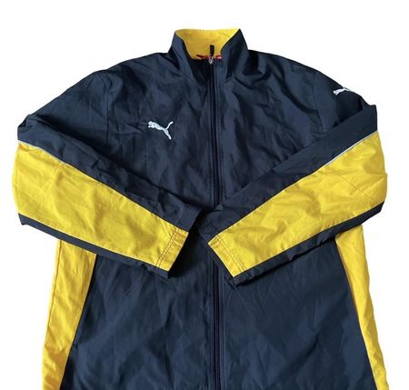 Puma Vintage Track Jacket L Schwarz Gelb