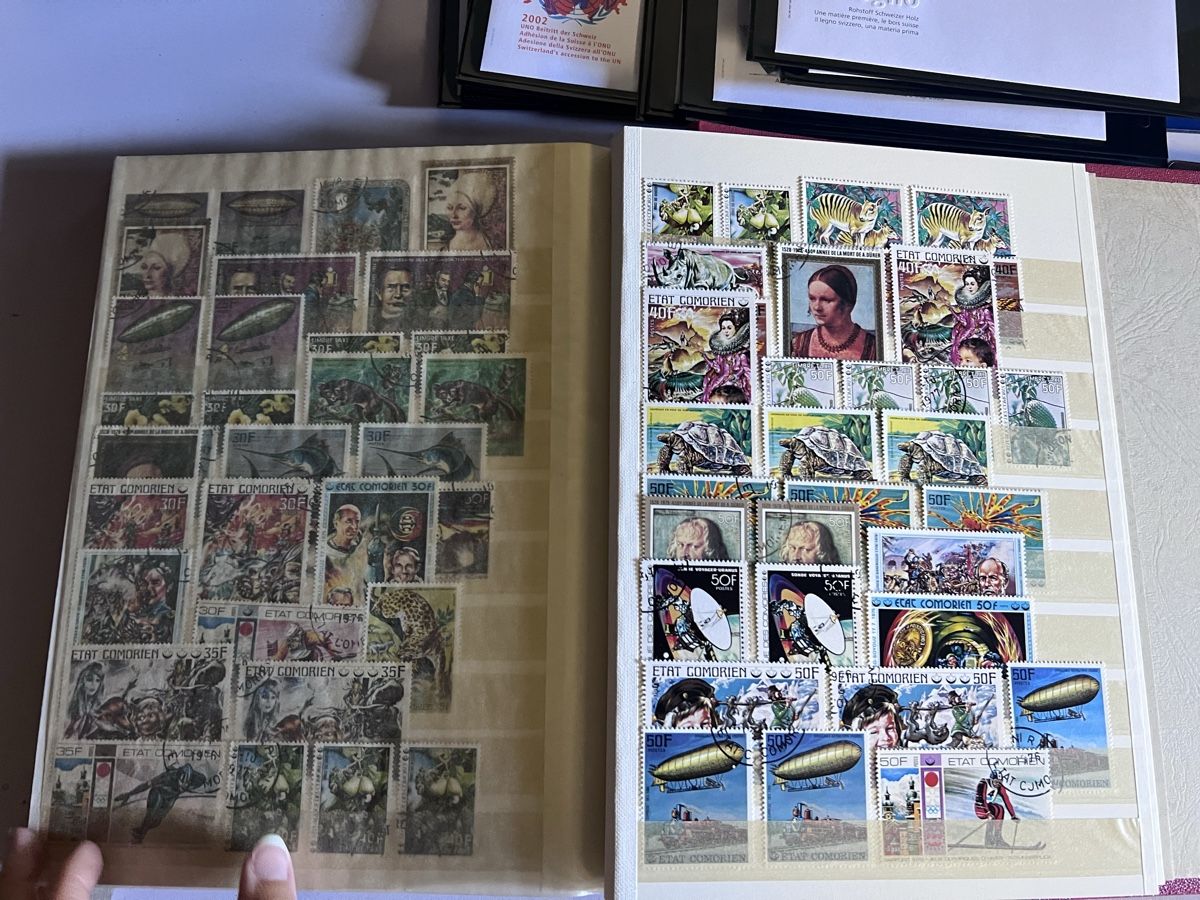 Tutti i francobolli: Briefmarken Sammlung in Alben (4) – Usato da Glattfelden venduto da maa_qcj8 3