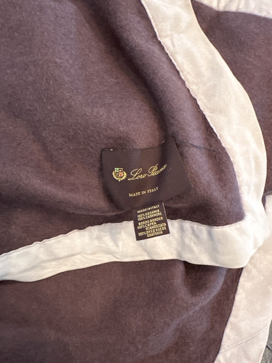 Loro Piana Coperte: Loro Piana Blanket  – Usato da Cologny venduto da pichi26 3