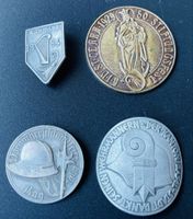 Médaille Basel , 4 Stück, 1894-1929