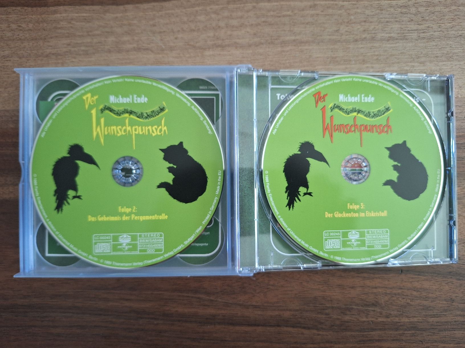 Hörbücher: Michael Ende - Der Wunschpunsch - 3CDs - Top Zustand! – Gebraucht aus Affeltrangen von Salz-Pfeffer 2