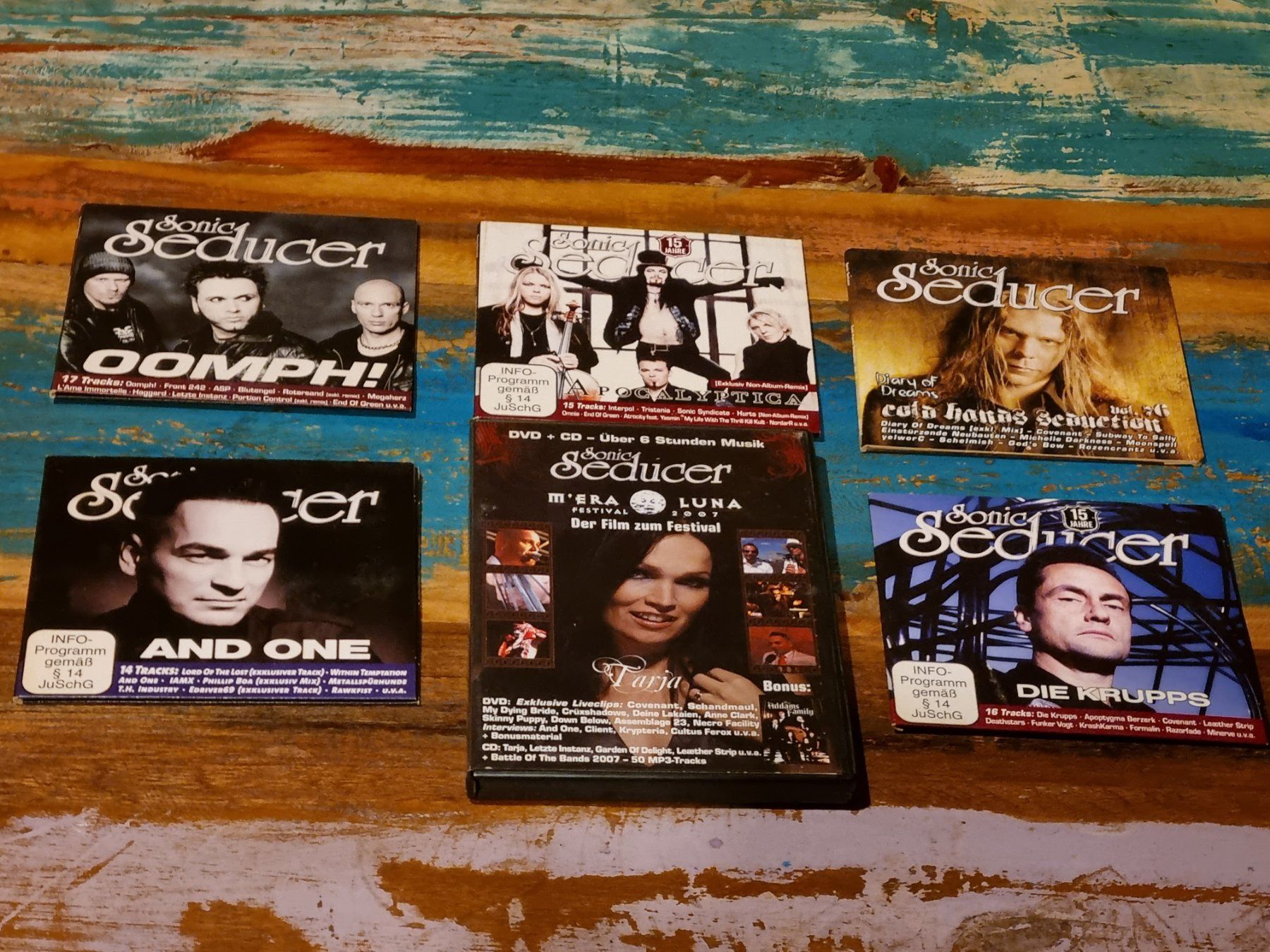 CD: Seducer CD - Sammlung + DVD, Gothic – Usato da Winterthur venduto da Belzarek