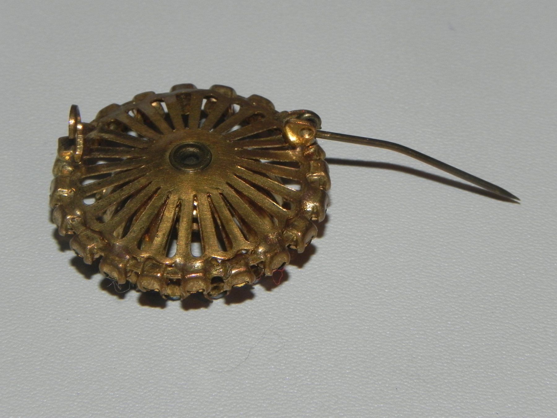 Spille & Fermagli: Vintage Broche mit Strass – Usato da Minusio venduto da Lory64 6