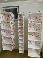 3 Hänge-Regale Stoffregale mit Fächern von Ikea