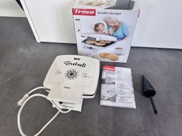 Neuwertiges Trisa Brezeleisen mit OVP und Zubehör