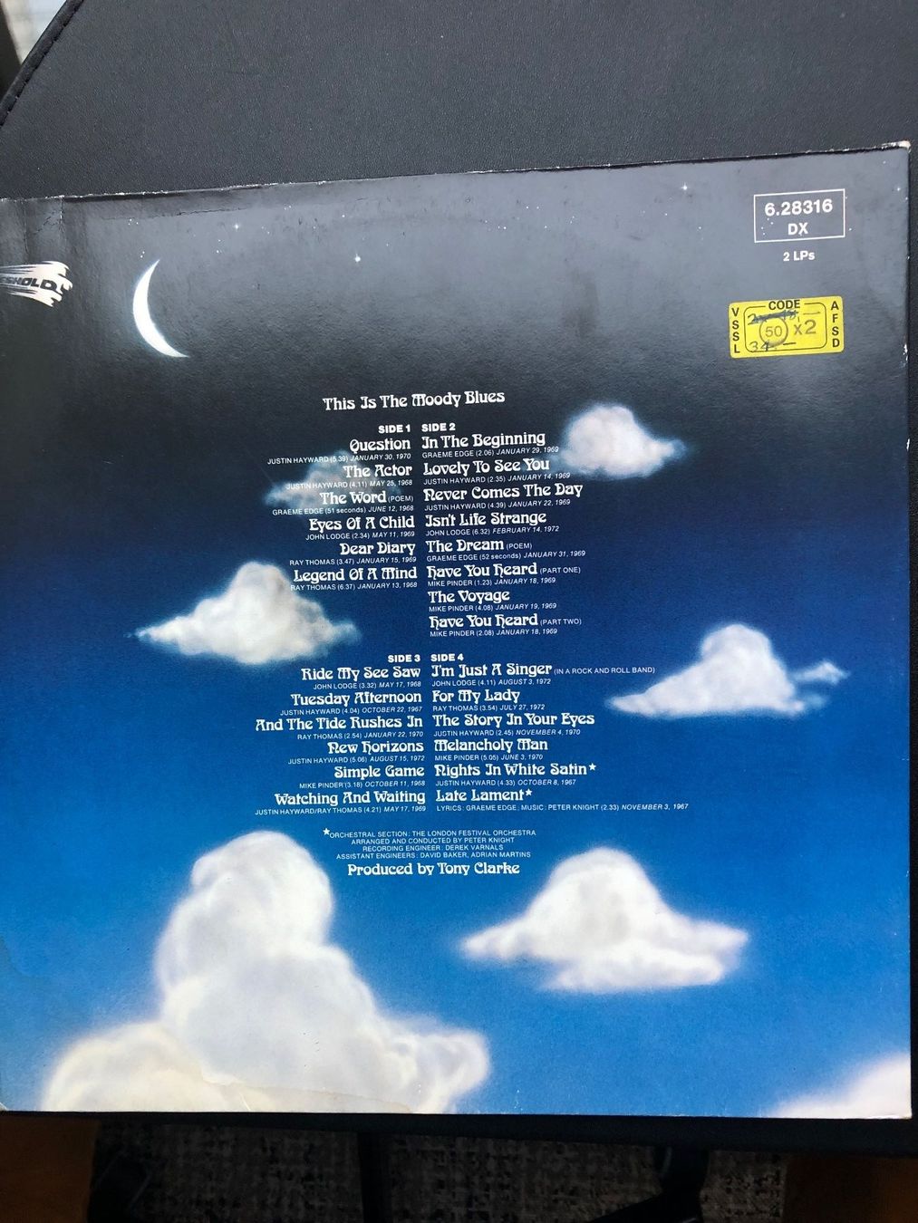 Dischi in vinile: The Moody Blues – Nuovo (secondo la descrizione) da Aeschi SO venduto da Stones55 1