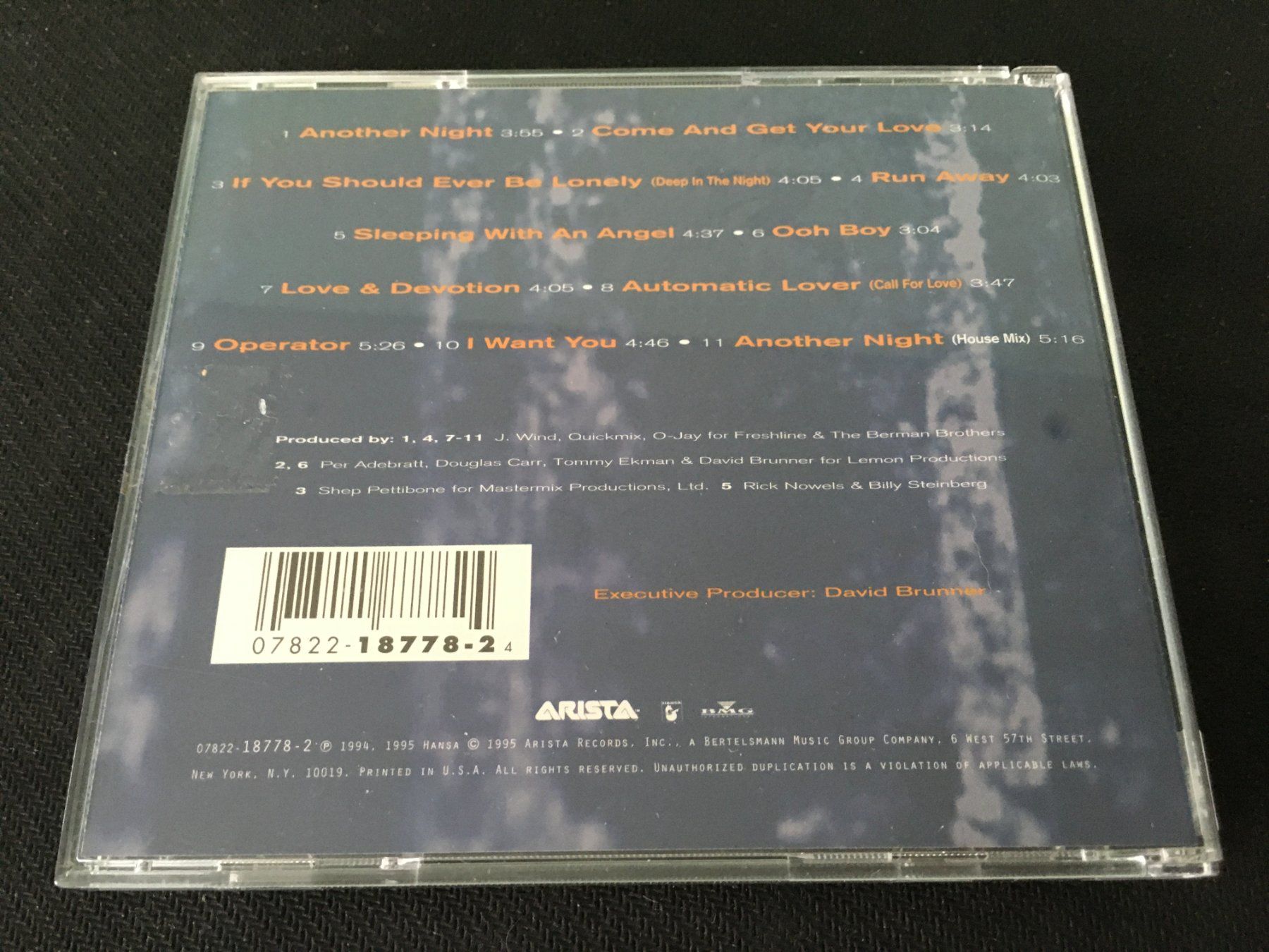 CD: Real McCoy - Another Night -CD- – Usato da St.Gallen venduto da MedienJoe 2