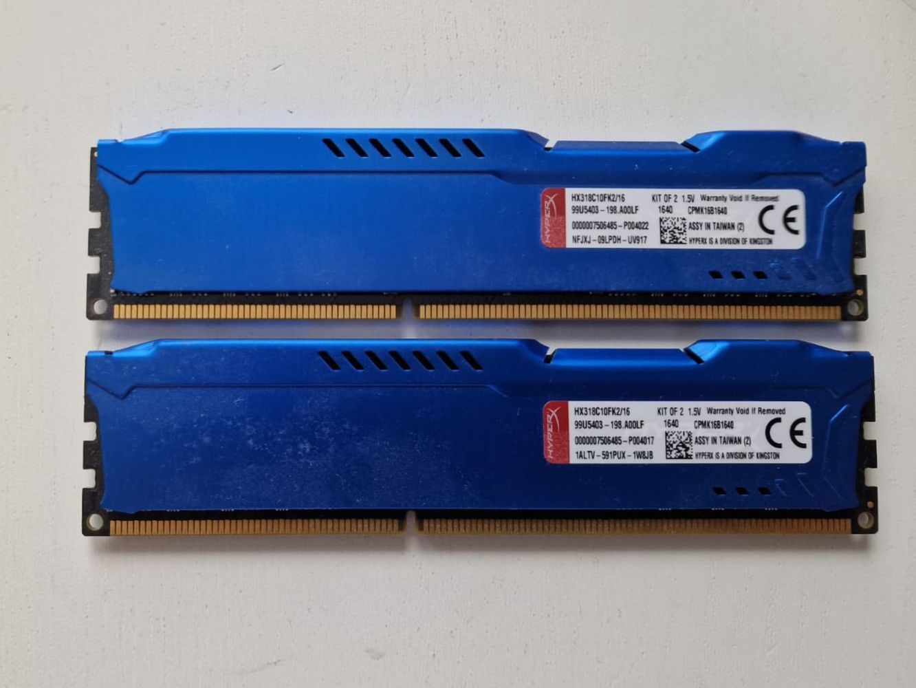 Hyperx Memory / RAM: HyperX Fury 2X8gb Ram – Gebraucht aus Feusisberg von luk_5zkg 1