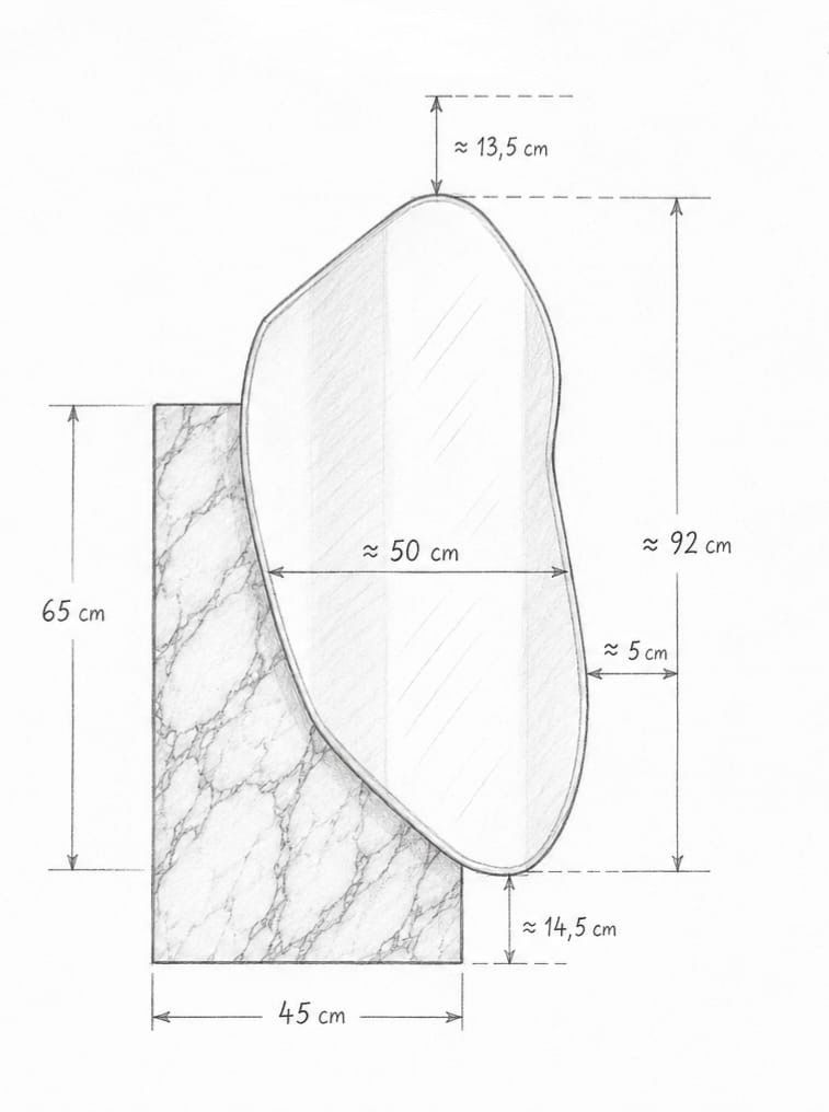 Specchi: Marmor spiegel – Nuovo e nell'imballaggio originale da Baar venduto da alm_9zdm 1