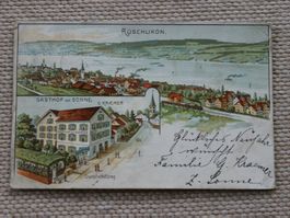 AK Rüschlikon 1906 Gasthof Sonne