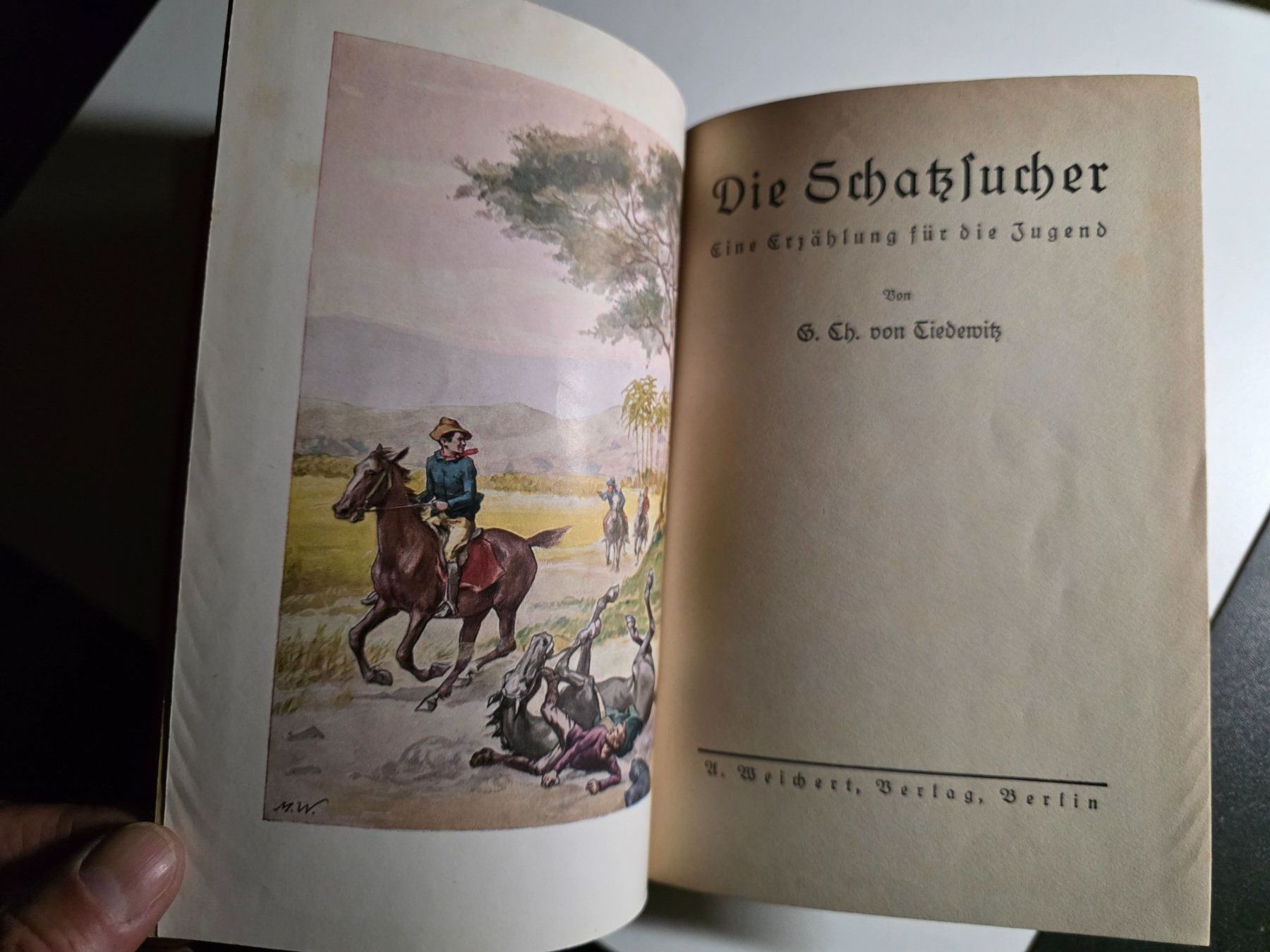 Libri: Die Schatzsucher - G.Ch. von Tiedewitz – Usato da Walterswil BE venduto da Lonitti 1