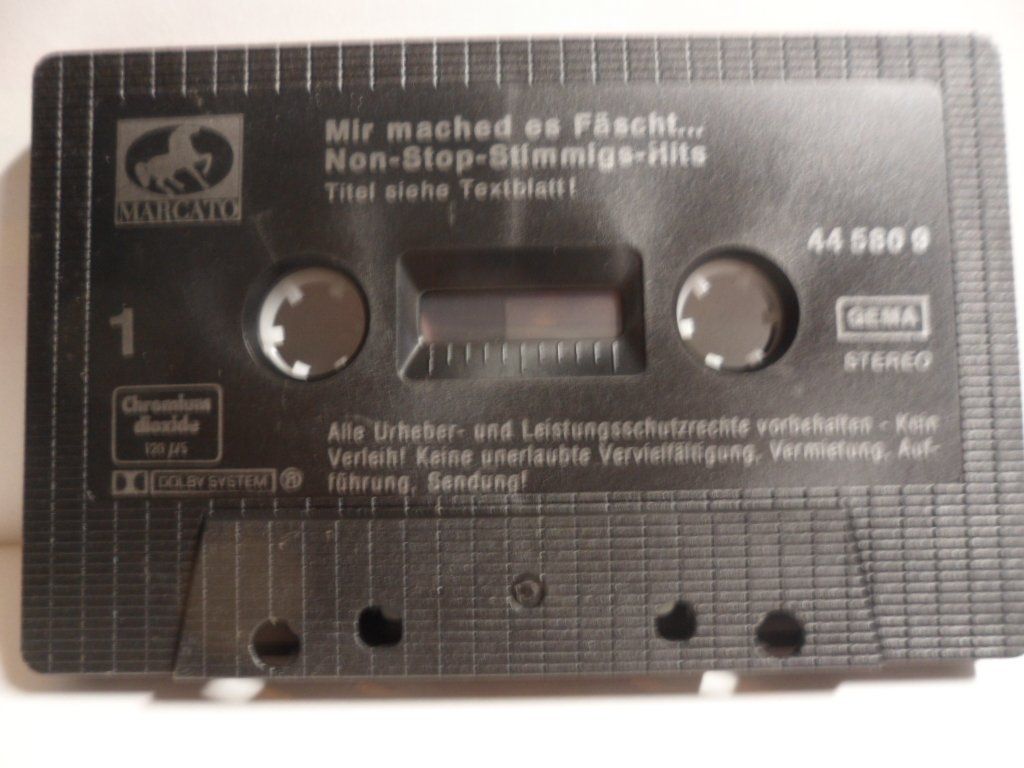 Musicassette: Mir mached es Fäscht    Non Stop  Stimmungs Hits – Usato da Langnau i. E. venduto da gf2_29jt 4