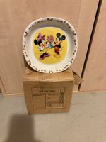 Kinderteller Disney Mickey Maus Minnie Maus Blumen Motiv
