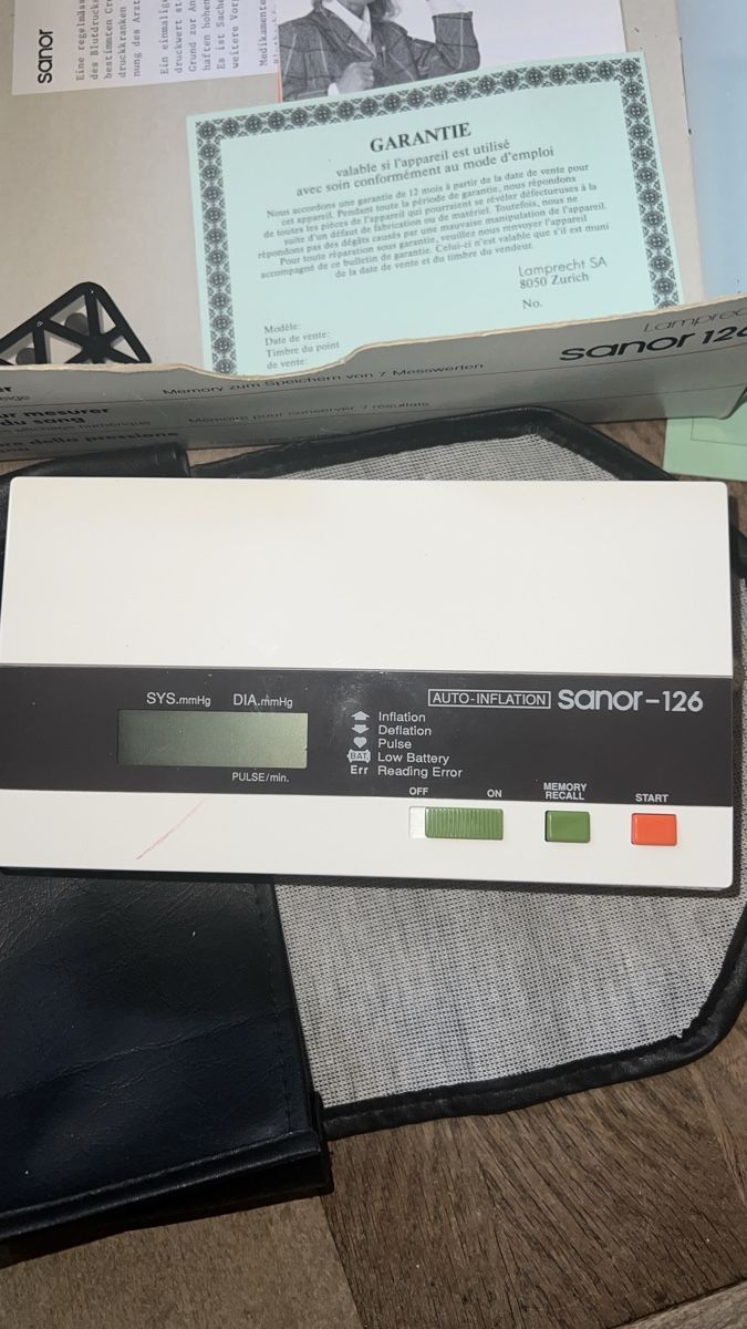 Medizinische Geräte: BLUTDRUCK MESSER AB FR1.- – Gebraucht aus Zürich von sepp69 3