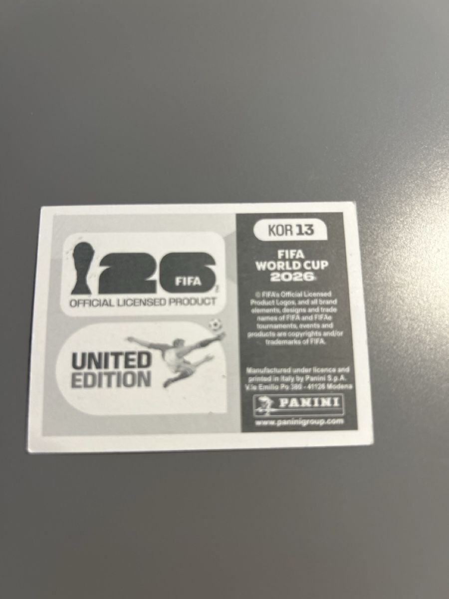 Panini Sammelbilder & Trading cards: Panini Sticker KOR 13  – Neu (gemäss Beschreibung) aus Boniswil von sim_7zhp 1
