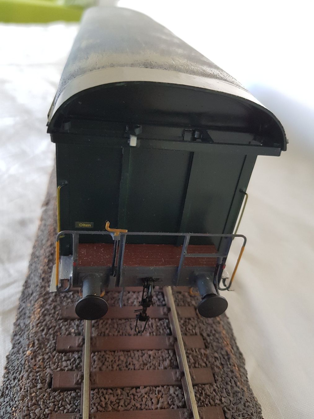 Modellini di ferrovie: Eigenbau Postwagen Z2 351-5 – Usato da Luzern venduto da inca55 5
