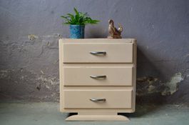 Commode Art Déco, style bohème vintage France 1940 Active