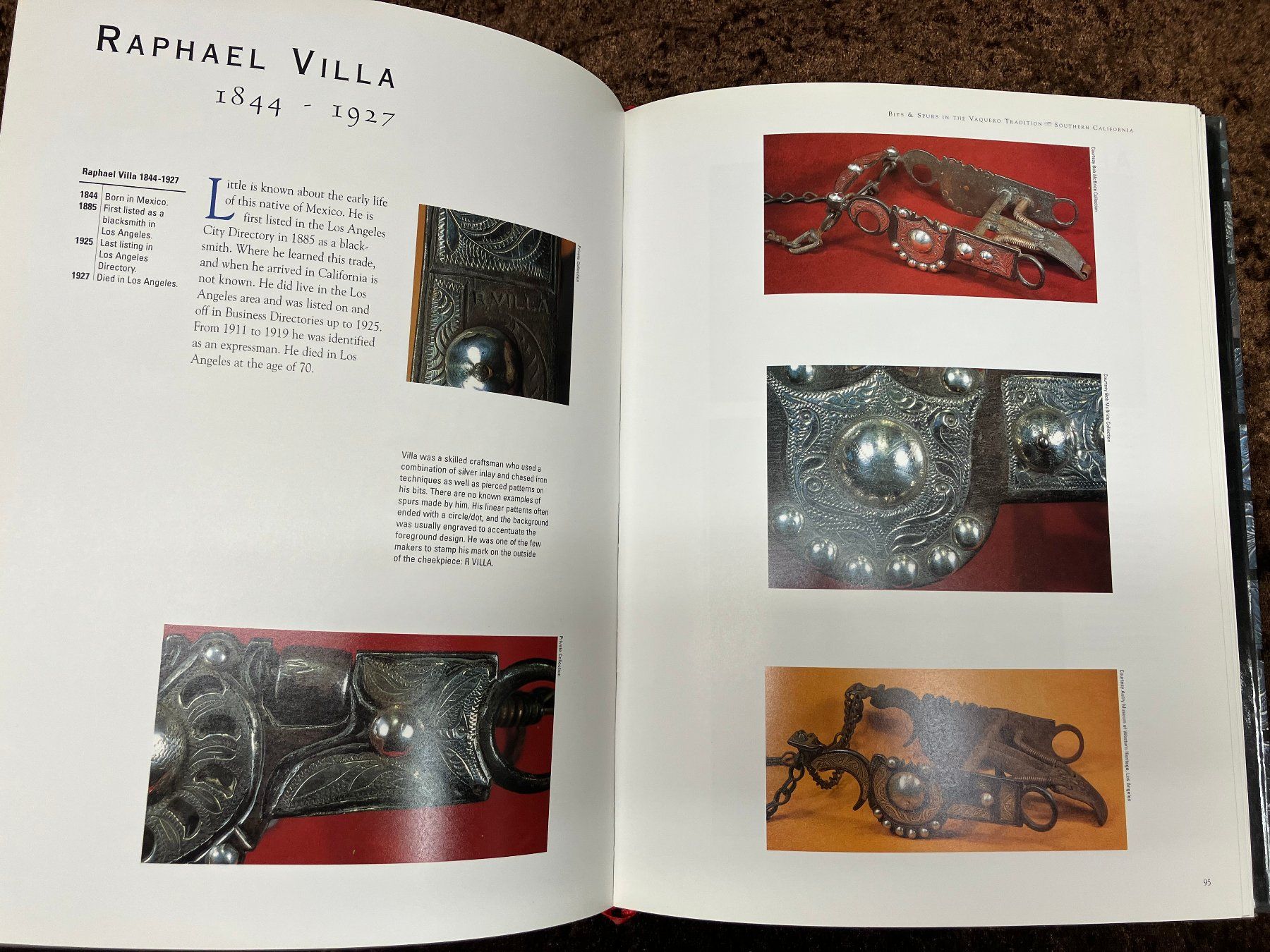 Libri: Buch "Bit and Spur Makers in the Vaquero Tradition" – Usato da Seewis - Pardisla venduto da Walt 2