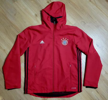 BAYERN MÜNCHEN JACKE TRAININGSJACKE GRÖSSE L VESTE