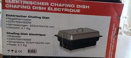 Chauffe-plat, récipient chauffant au bain-marie, électrique.