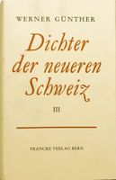 Dichter der neueren Schweiz III