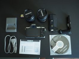 Olympus OM-D E-M5 mit Zubehör 