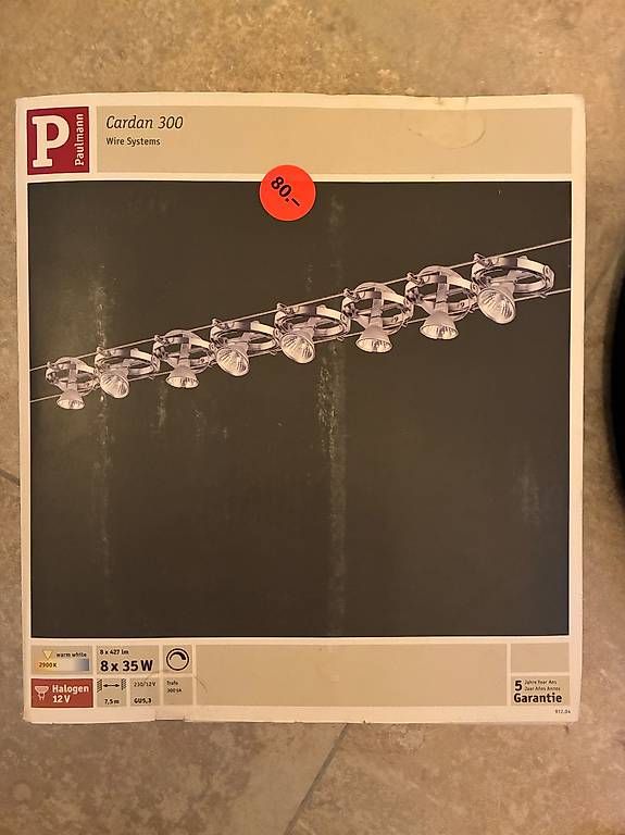 Lampadari & plafoniere: Luminaires sur câble – Usato da Yvonand venduto da YvesT01